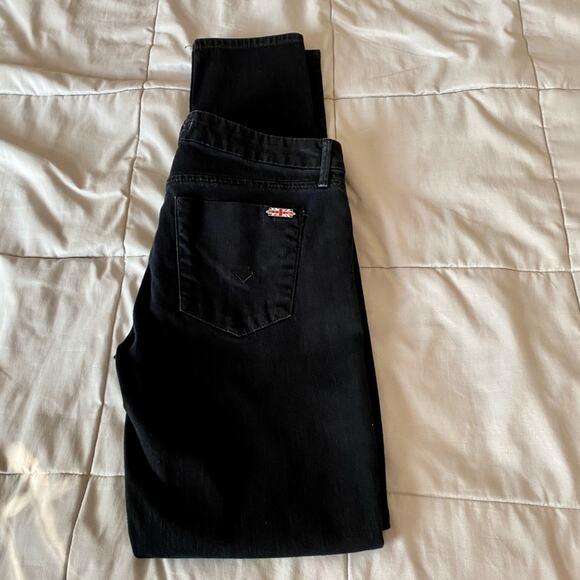 Hudson Black MidRise Denim Skinny Jeans Women’s Size 28 Made In the USA W427DKS - Picture 16 of 16